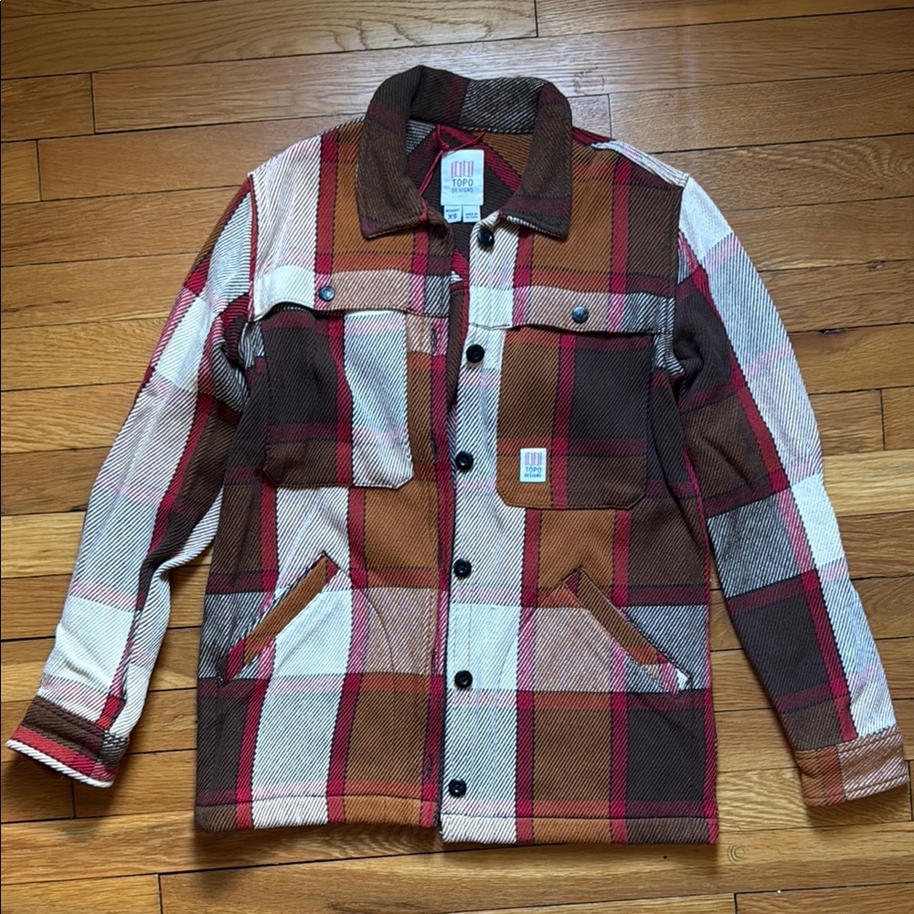 Topo Designs Plaid Mountain Shirt Jacket